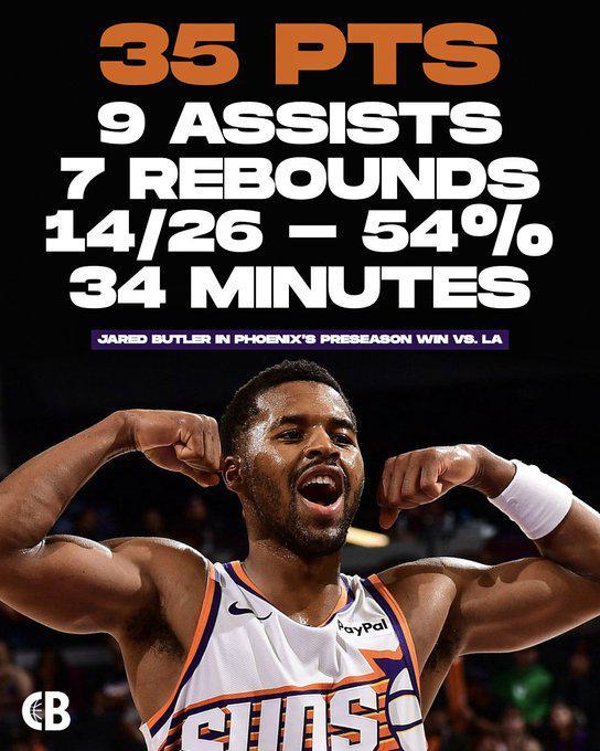 RayBet- 巴特勒带领替补打爆首发 